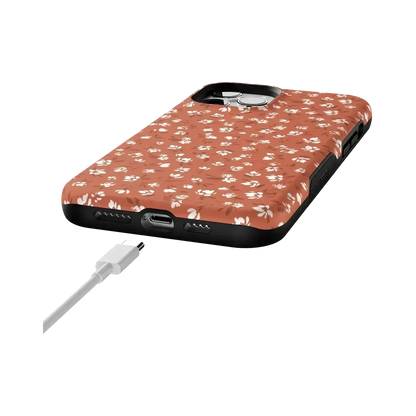 Mocha Meadow | Tiny Flowers Case iPhone Case get.casely