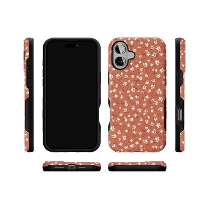 Mocha Meadow | Tiny Flowers Case iPhone Case get.casely