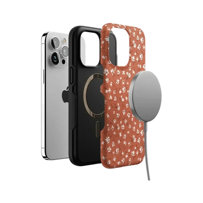 Mocha Meadow | Tiny Flowers Case iPhone Case get.casely