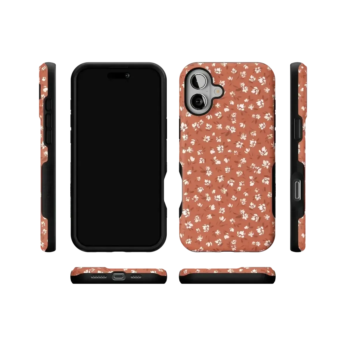 Mocha Meadow | Tiny Flowers Case iPhone Case get.casely