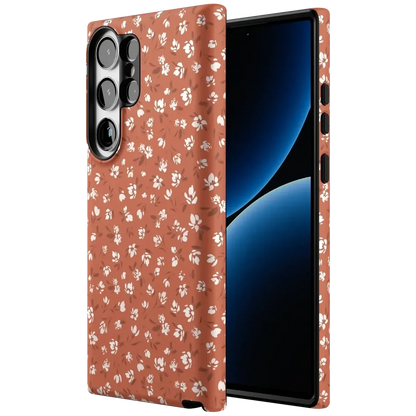 Mocha Meadow | Tiny Flowers Case iPhone Case get.casely