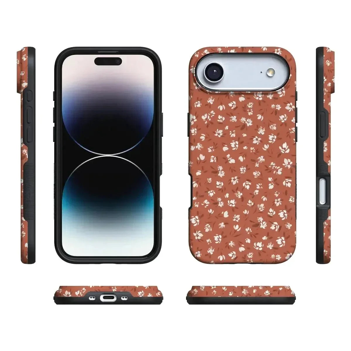 Mocha Meadow | Tiny Flowers Case iPhone Case get.casely