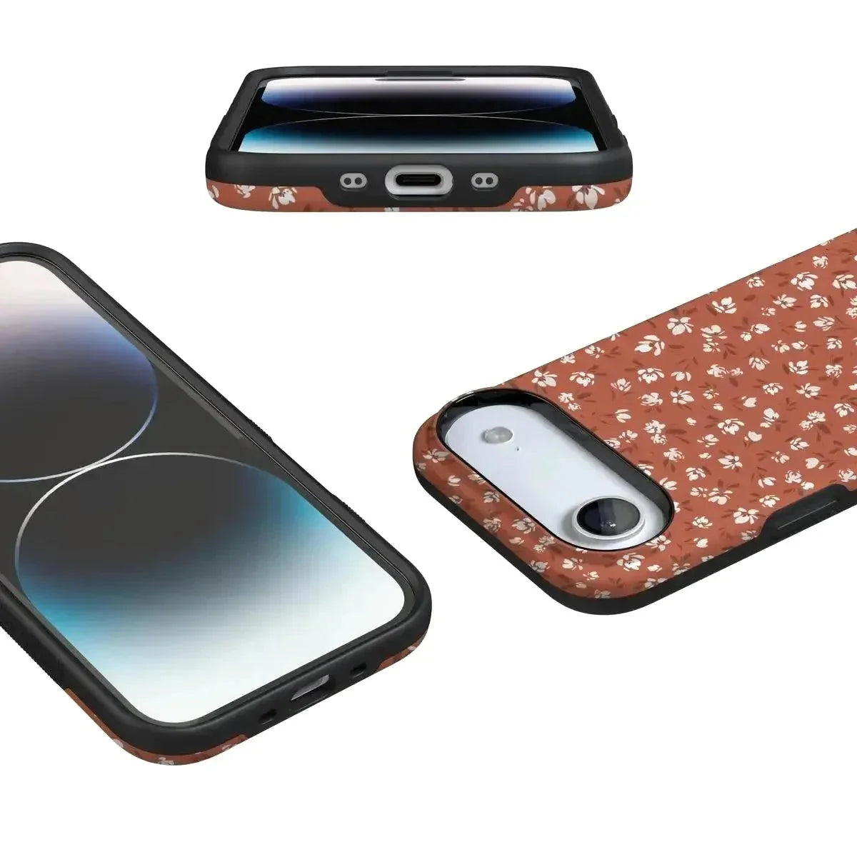 Mocha Meadow | Tiny Flowers Case iPhone Case get.casely