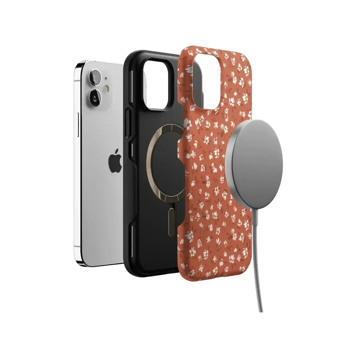 Mocha Meadow | Tiny Flowers Case iPhone Case get.casely