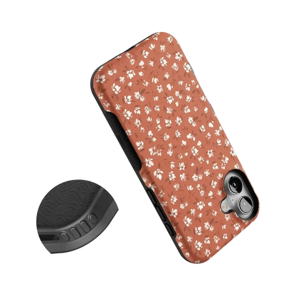 Mocha Meadow | Tiny Flowers Case iPhone Case get.casely