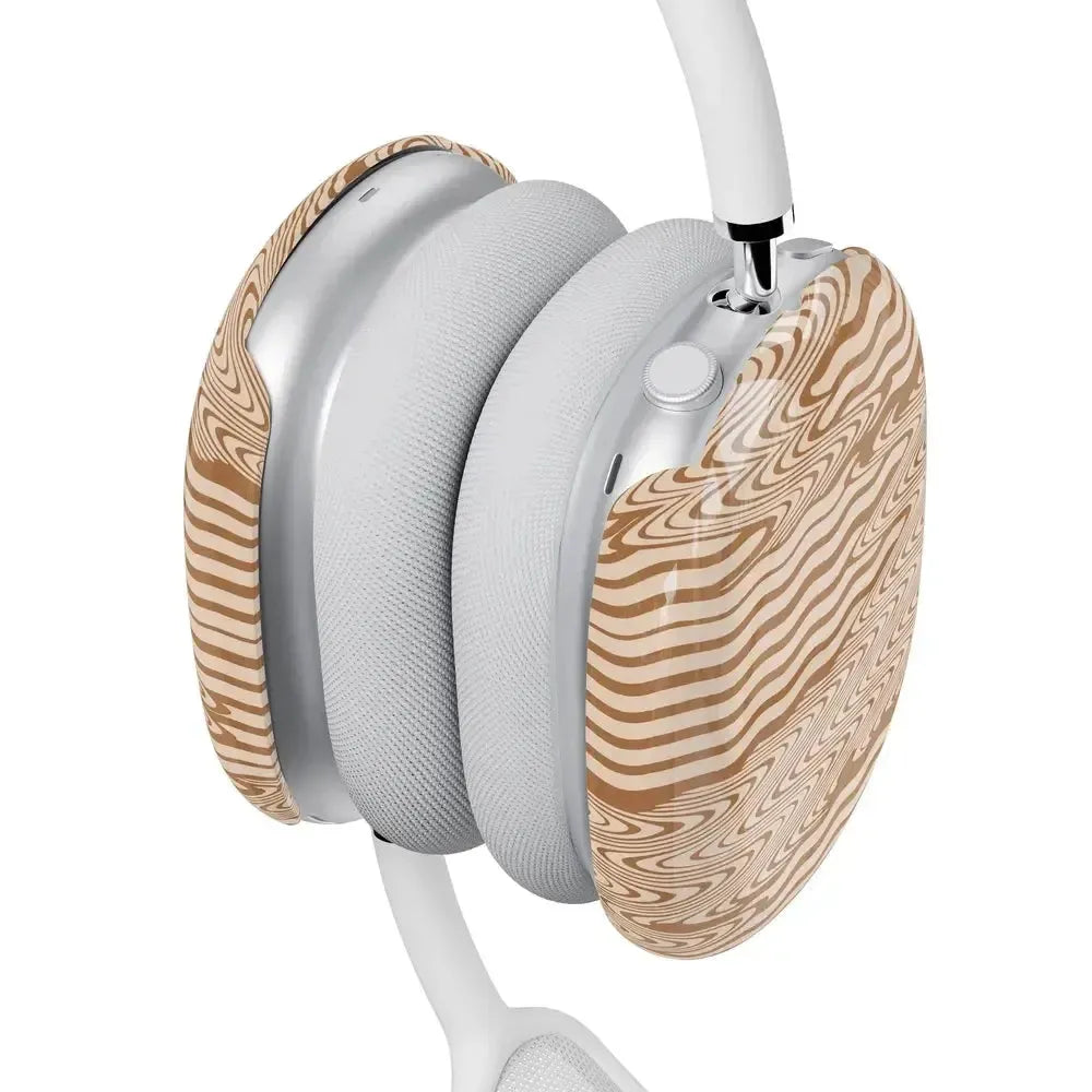 Mocha Ripple | Brown Waves AirPods Max Case AirPods Case Casetry