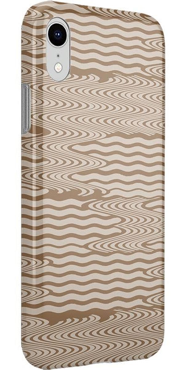 Mocha Ripple | Brown Waves Case iPhone Case get.casely
