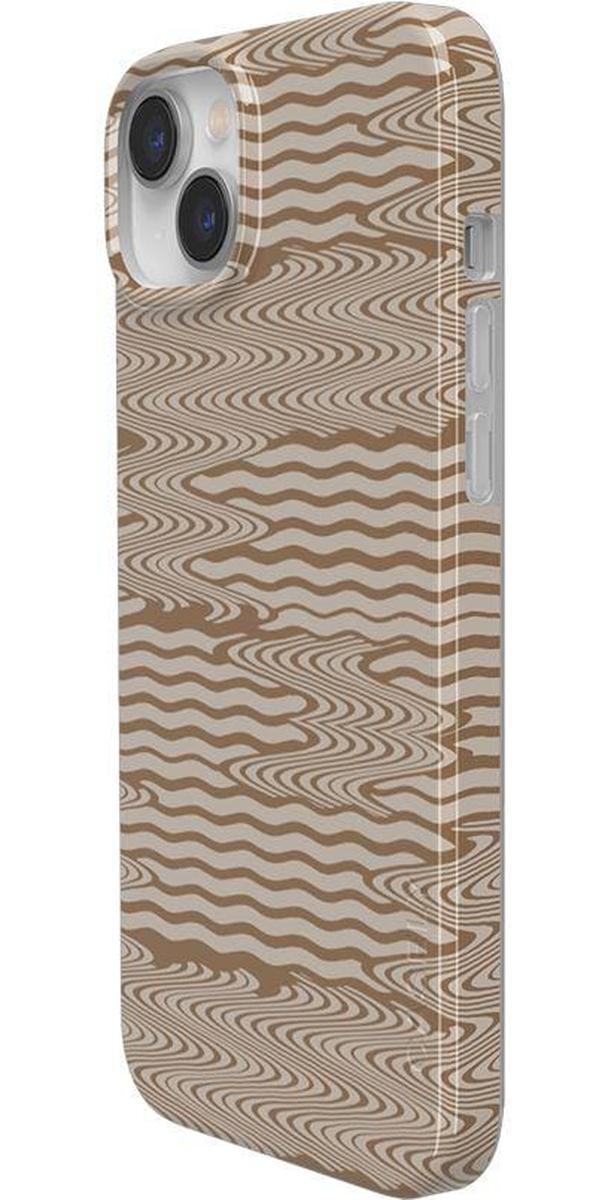Mocha Ripple | Brown Waves Case iPhone Case get.casely