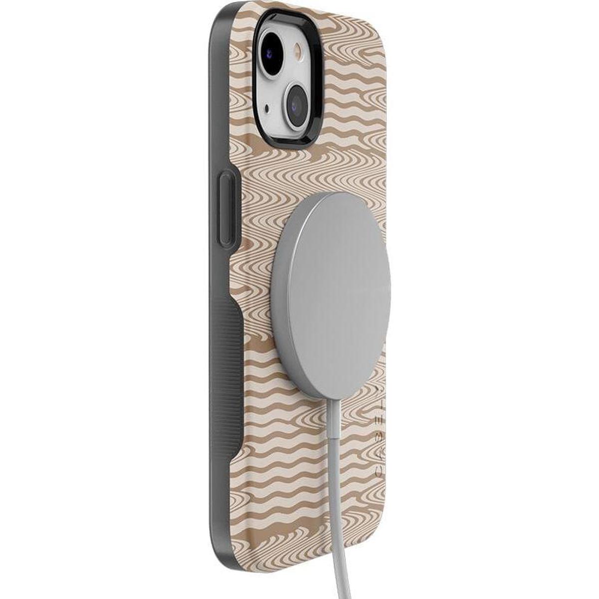 Mocha Ripple | Brown Waves Case iPhone Case get.casely