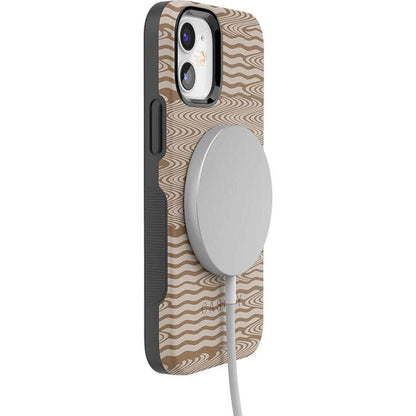 Mocha Ripple | Brown Waves Case iPhone Case get.casely