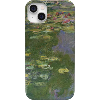 Monet’s Water Lilies | Limited Edition Phone Case iPhone Case get.casely Classic + MagSafe® iPhone 14 Plus