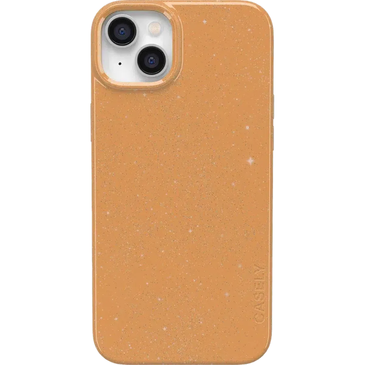 Morning Glow | Orange Pastel Shimmer Case iPhone Case get.casely Classic + MagSafe® iPhone 14 Plus