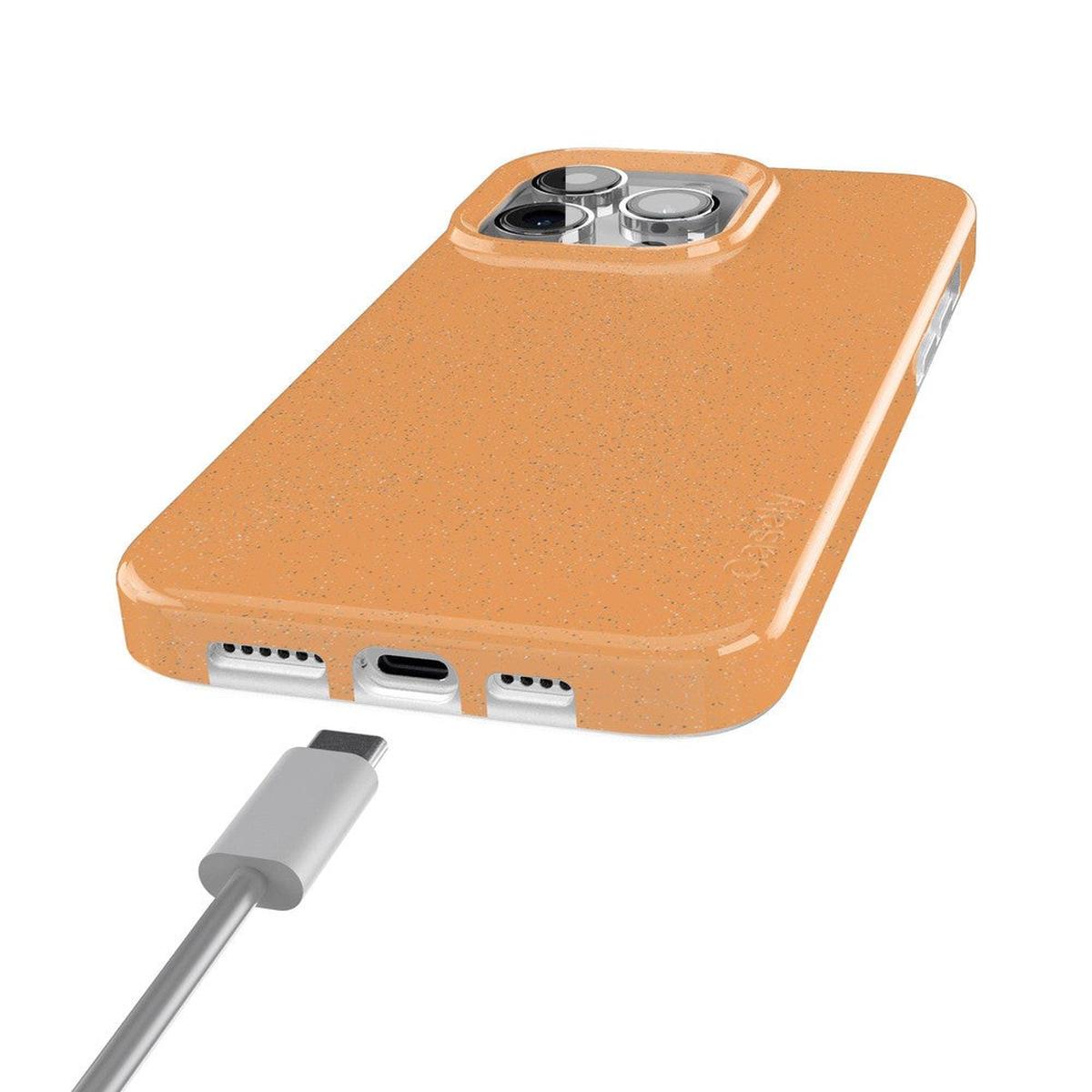 Morning Glow | Orange Pastel Shimmer Case iPhone Case get.casely