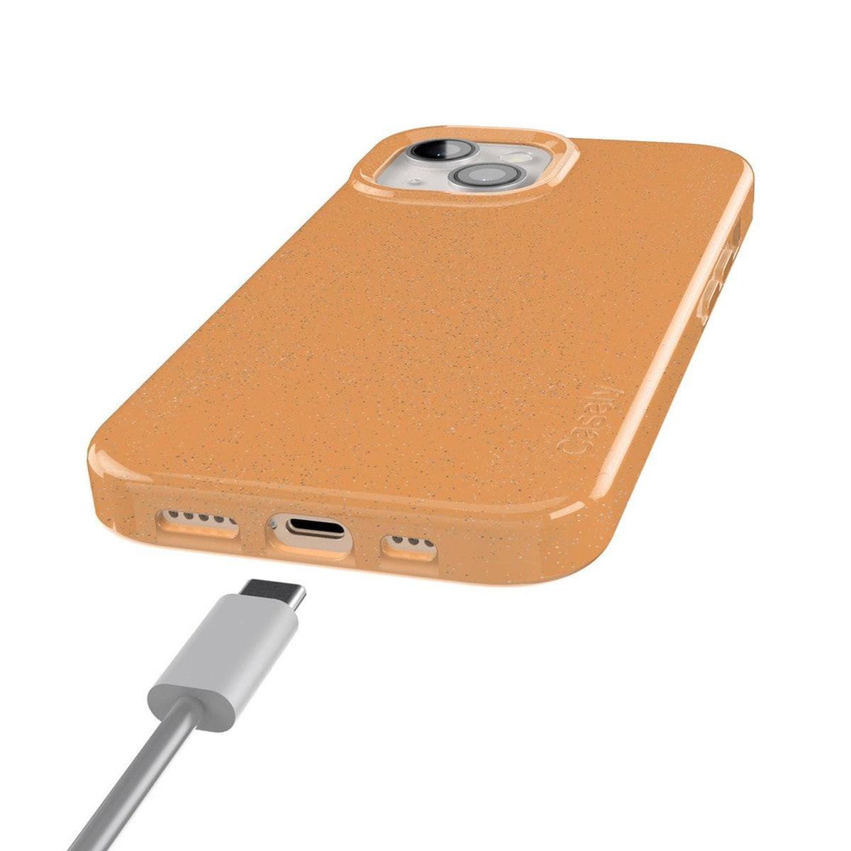 Morning Glow | Orange Pastel Shimmer Case iPhone Case get.casely
