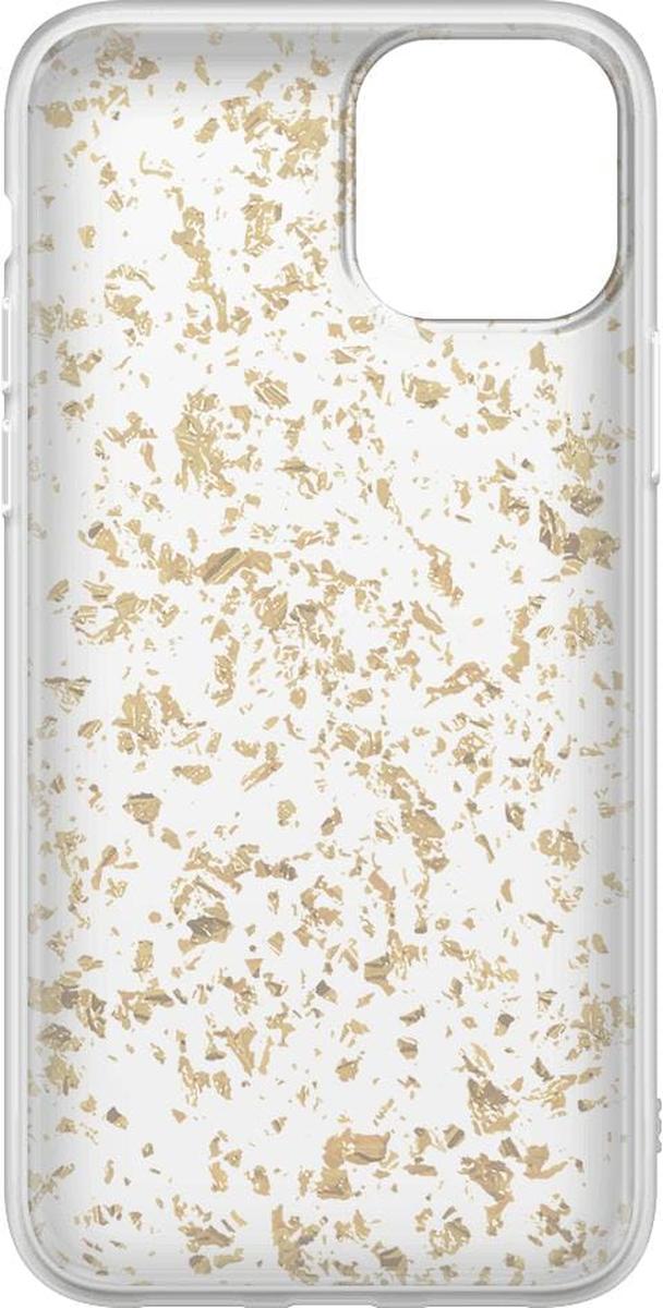 Morning Sparkle | Rose and Gold Flaked Clear Case iPhone Case get.casely