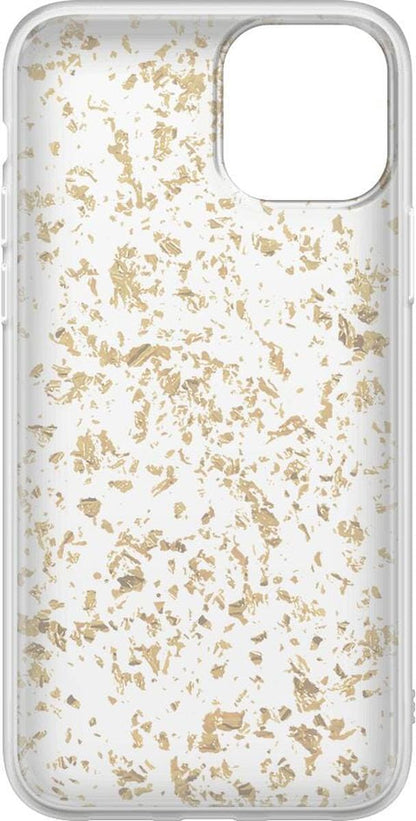 Morning Sparkle | Rose and Gold Flaked Clear Case iPhone Case get.casely