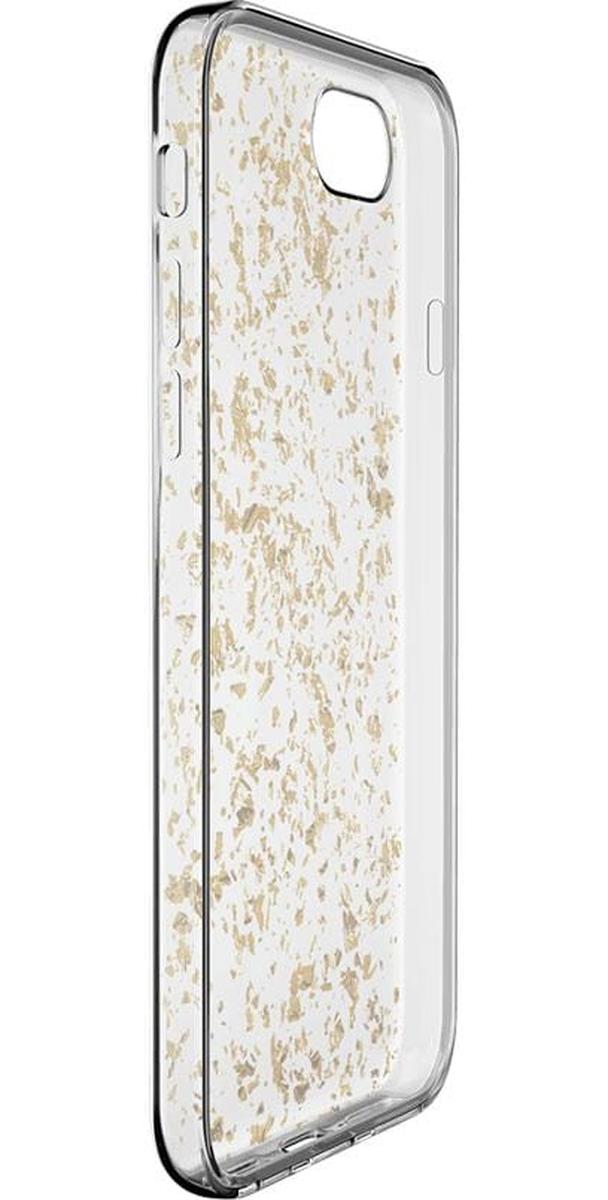 Morning Sparkle | Rose and Gold Flaked Clear Case iPhone Case get.casely