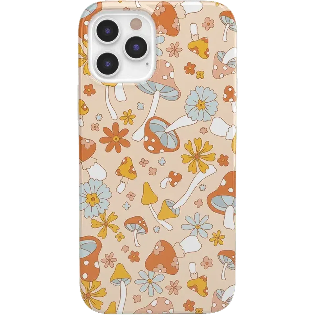 Mushroom Magic | Retro Floral Case iPhone Case get.casely Classic iPhone 12 Pro Max