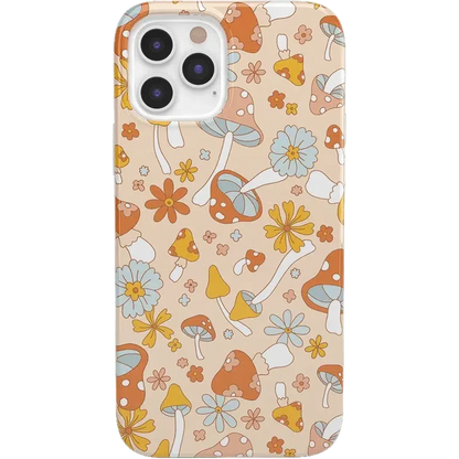 Mushroom Magic | Retro Floral Case iPhone Case get.casely Classic iPhone 12 Pro Max