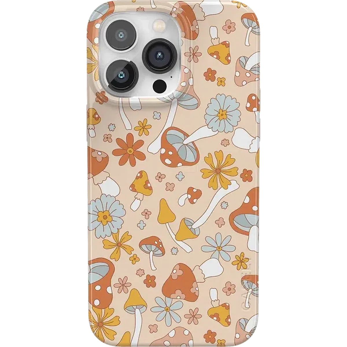 Mushroom Magic | Retro Floral Case iPhone Case get.casely Classic + MagSafe® iPhone 14 Pro Max