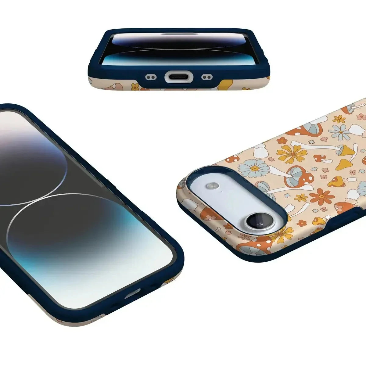Mushroom Magic | Retro Floral Case iPhone Case get.casely
