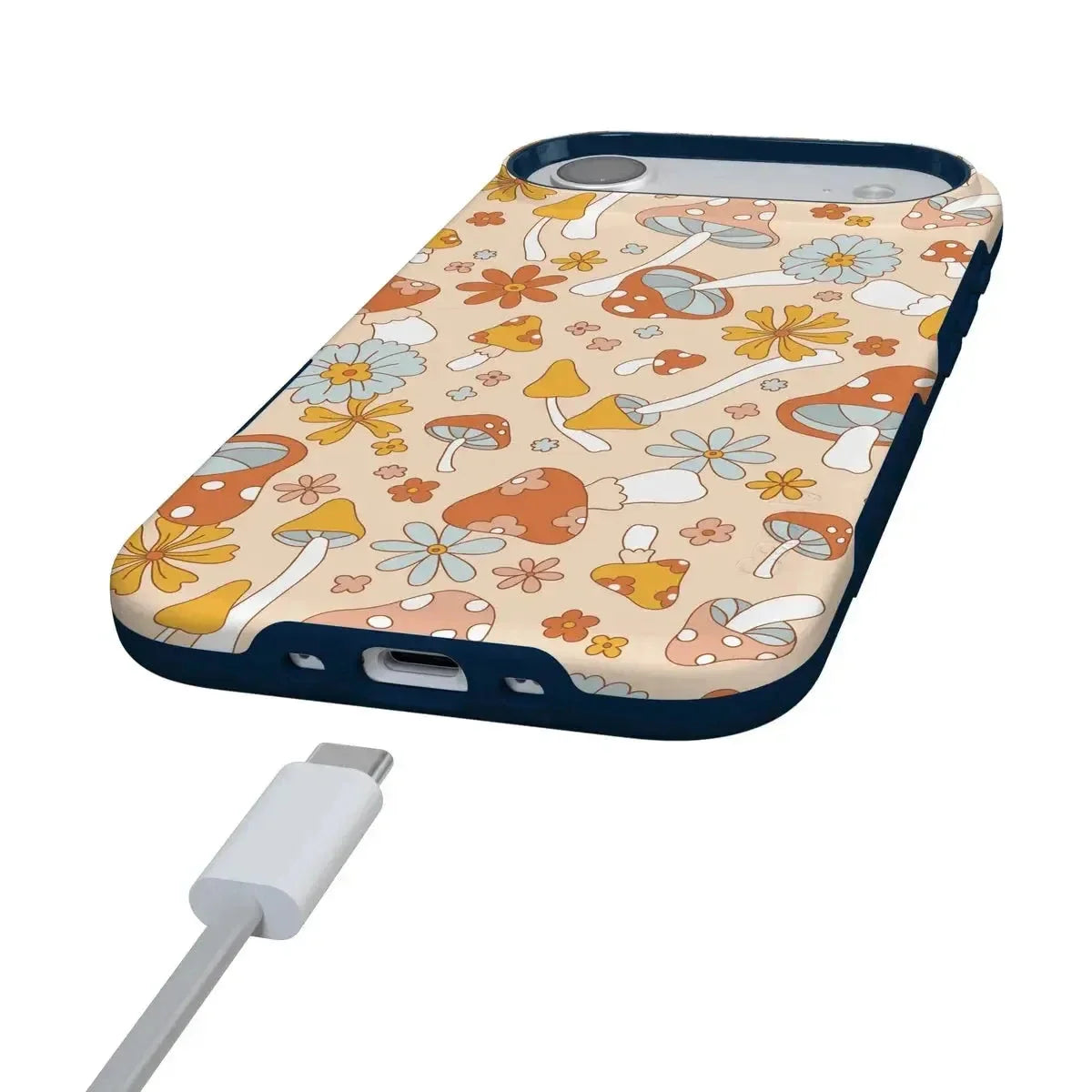 Mushroom Magic | Retro Floral Case iPhone Case get.casely