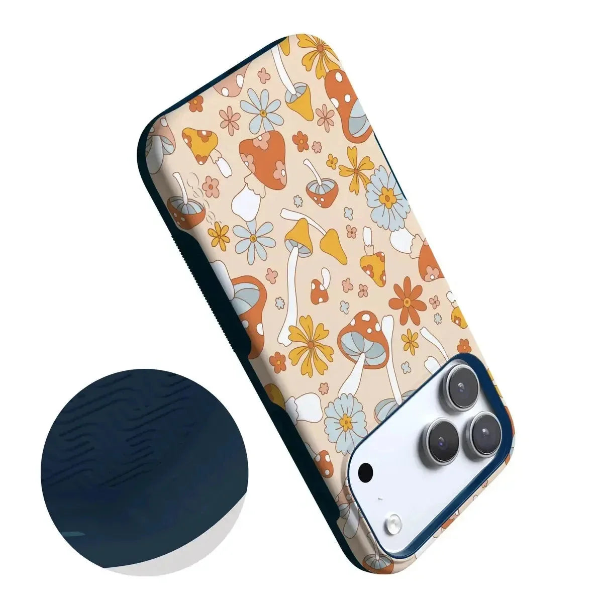 Mushroom Magic | Retro Floral Case iPhone Case get.casely