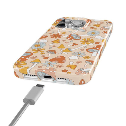 Mushroom Magic | Retro Floral Case iPhone Case get.casely