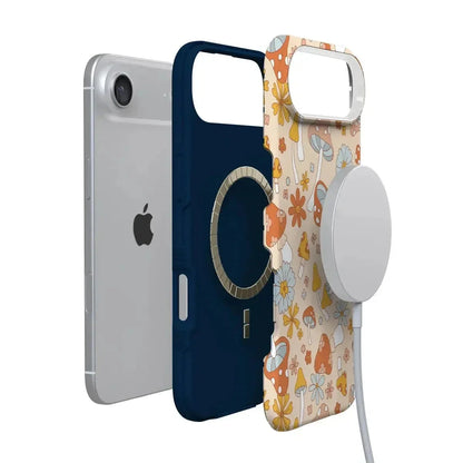 Mushroom Magic | Retro Floral Case iPhone Case get.casely