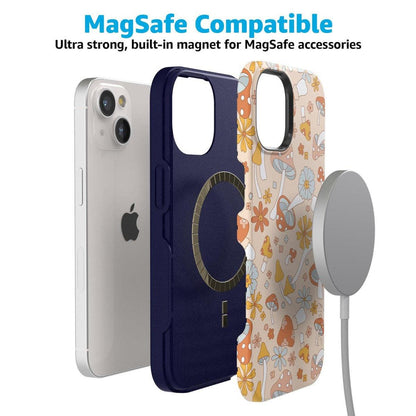 Mushroom Magic | Retro Floral Case iPhone Case get.casely