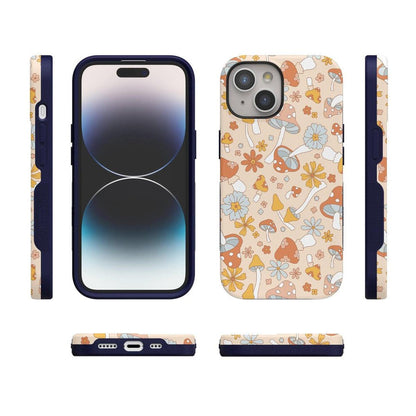 Mushroom Magic | Retro Floral Case iPhone Case get.casely