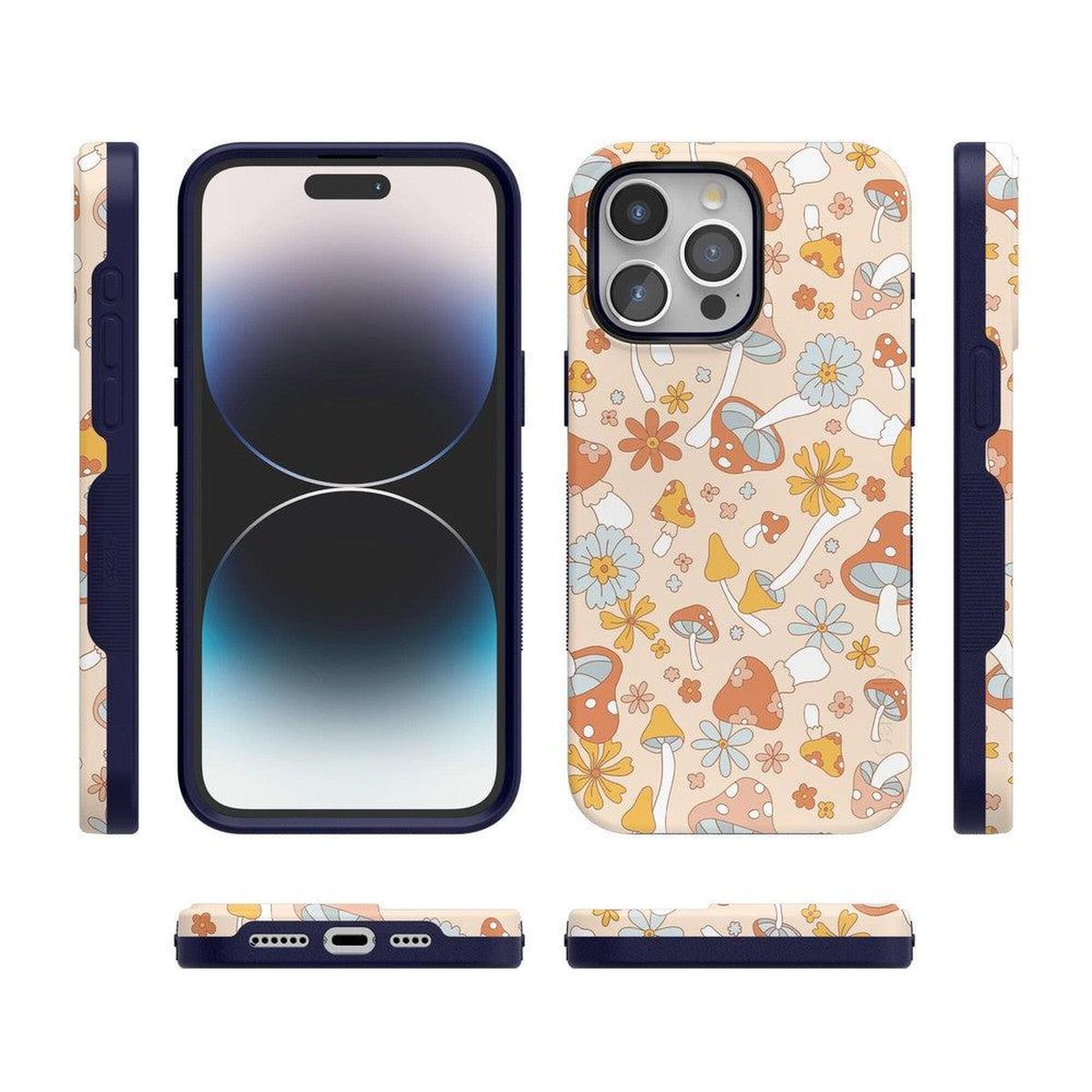 Mushroom Magic | Retro Floral Case iPhone Case get.casely