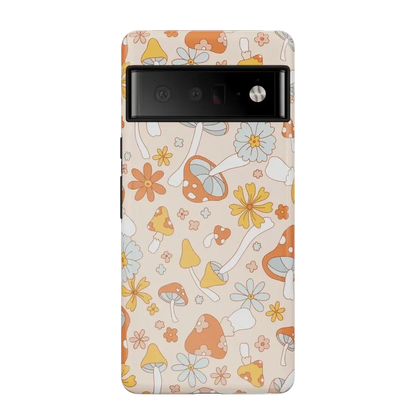 Mushroom Magic | Retro Floral Google Pixel Case Google Pixel Case Casetry Essential Google Pixel 6 Pro