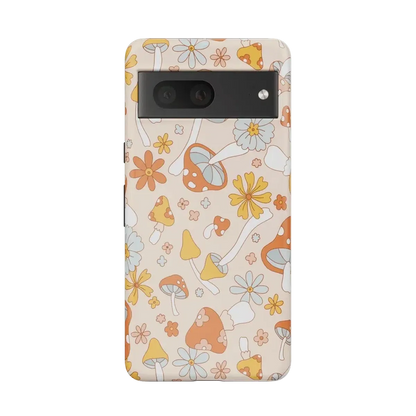 Mushroom Magic | Retro Floral Google Pixel Case Google Pixel Case Casetry Essential Google Pixel 7