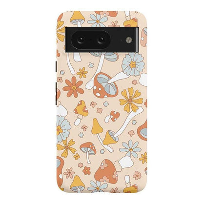 Mushroom Magic | Retro Floral Google Pixel Case Google Pixel Case Casetry Essential Google Pixel 8