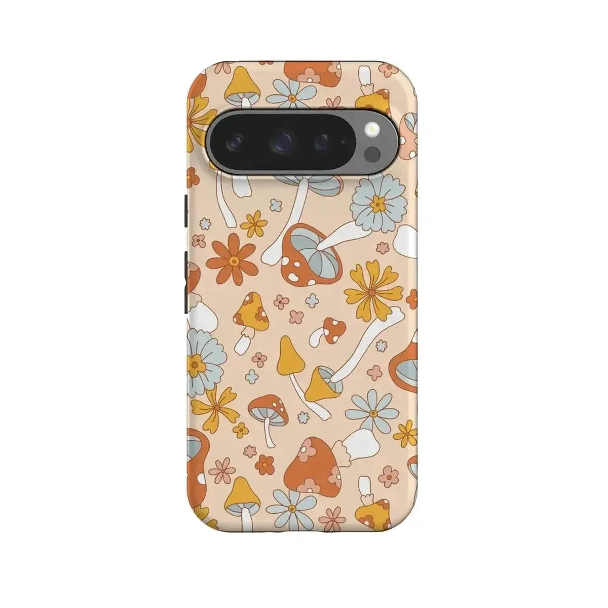 Mushroom Magic | Retro Floral Google Pixel Case Google Pixel Case Casetry Essential + MagSafe® Google Pixel 10 Pro