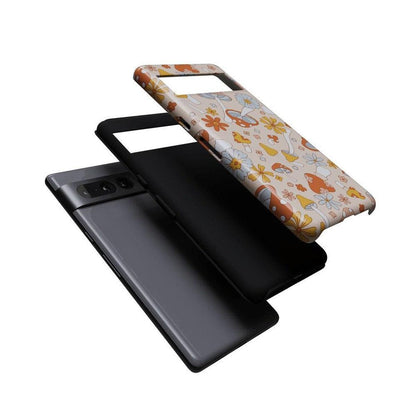 Mushroom Magic | Retro Floral Google Pixel Case Google Pixel Case Casetry
