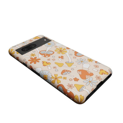 Mushroom Magic | Retro Floral Google Pixel Case Google Pixel Case Casetry