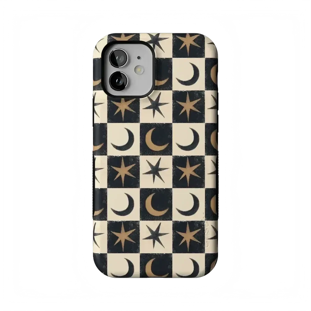 Mystic Moonstar | Black Celestial Case Phone Case get.casely Bold Flex + MagSafe® iPhone 12 Mini