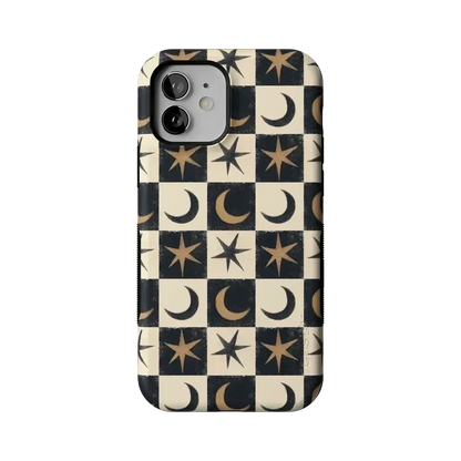 Mystic Moonstar | Black Celestial Case Phone Case get.casely Bold Flex + MagSafe® iPhone 12 Mini