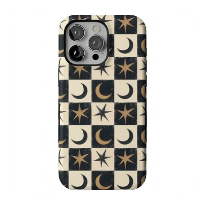 Mystic Moonstar | Black Celestial Case Phone Case get.casely Bold + MagSafe® iPhone 15 Pro Max