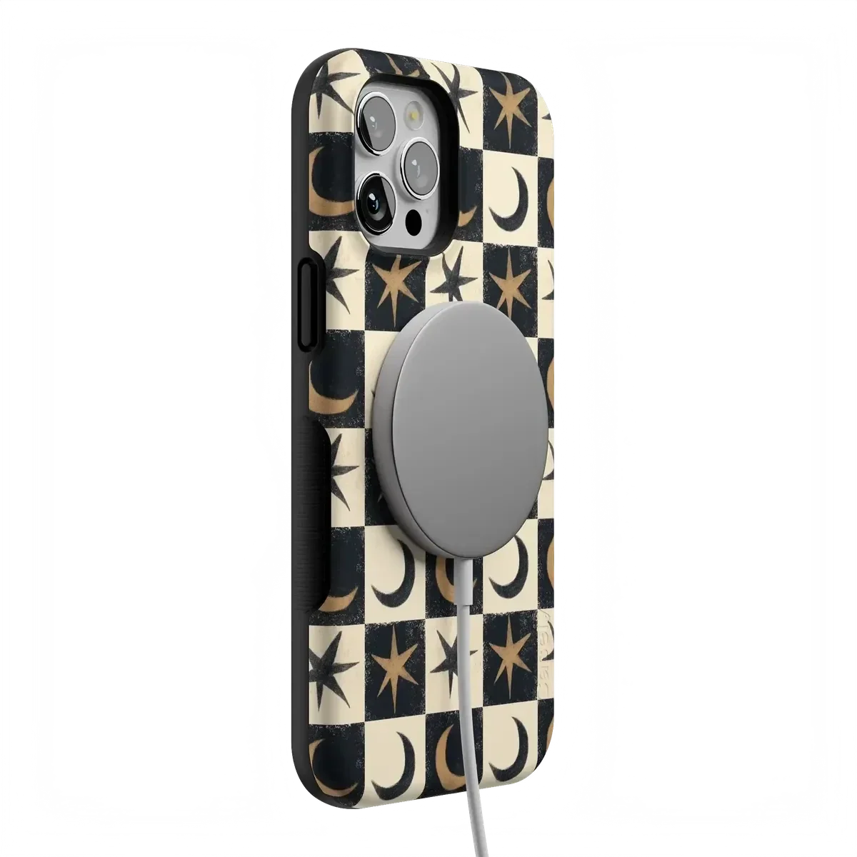 Mystic Moonstar | Black Celestial Case Phone Case get.casely