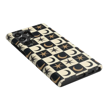 Mystic Moonstar | Black Celestial Case Phone Case get.casely