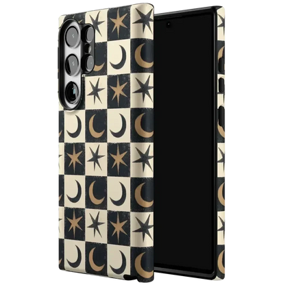 Mystic Moonstar | Black Celestial Case Phone Case get.casely