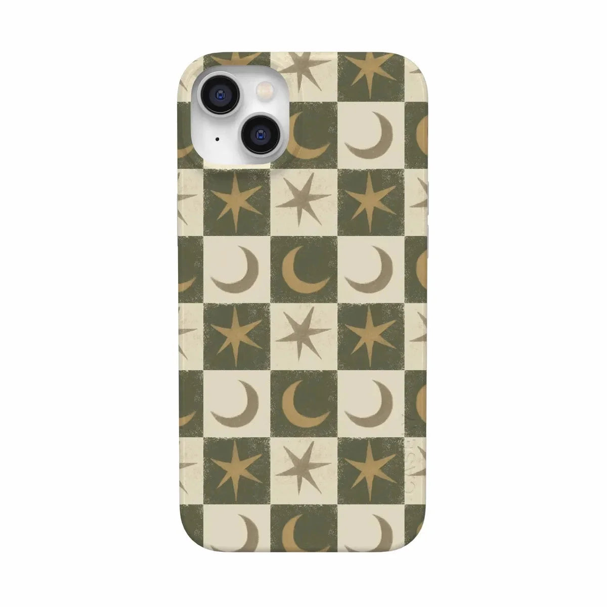 Mystic Moonstar | Green Celestial Case Phone Case get.casely Classic + MagSafe® iPhone 14 Plus