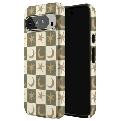 Mystic Moonstar | Green Celestial Case Phone Case get.casely