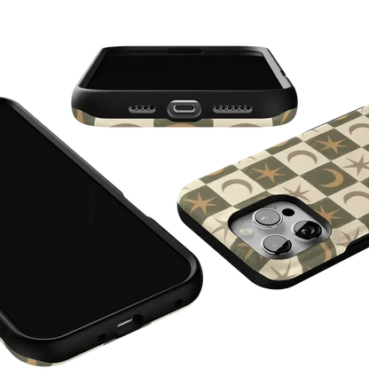 Mystic Moonstar | Green Celestial Case Phone Case get.casely