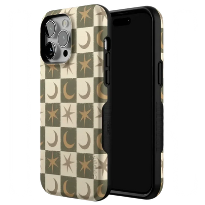 Mystic Moonstar | Green Celestial Case Phone Case get.casely