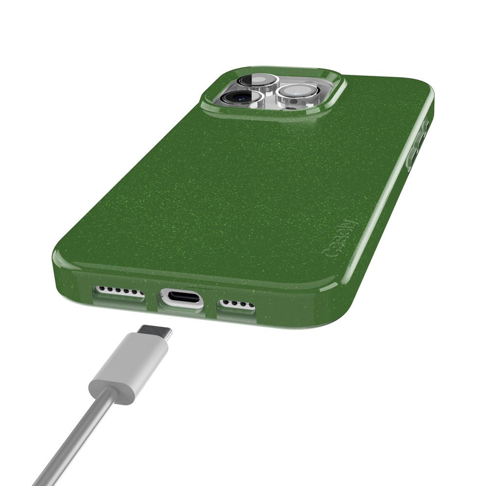 Mystic Moss | Green Enchanted Shimmer Case iPhone Case get.casely