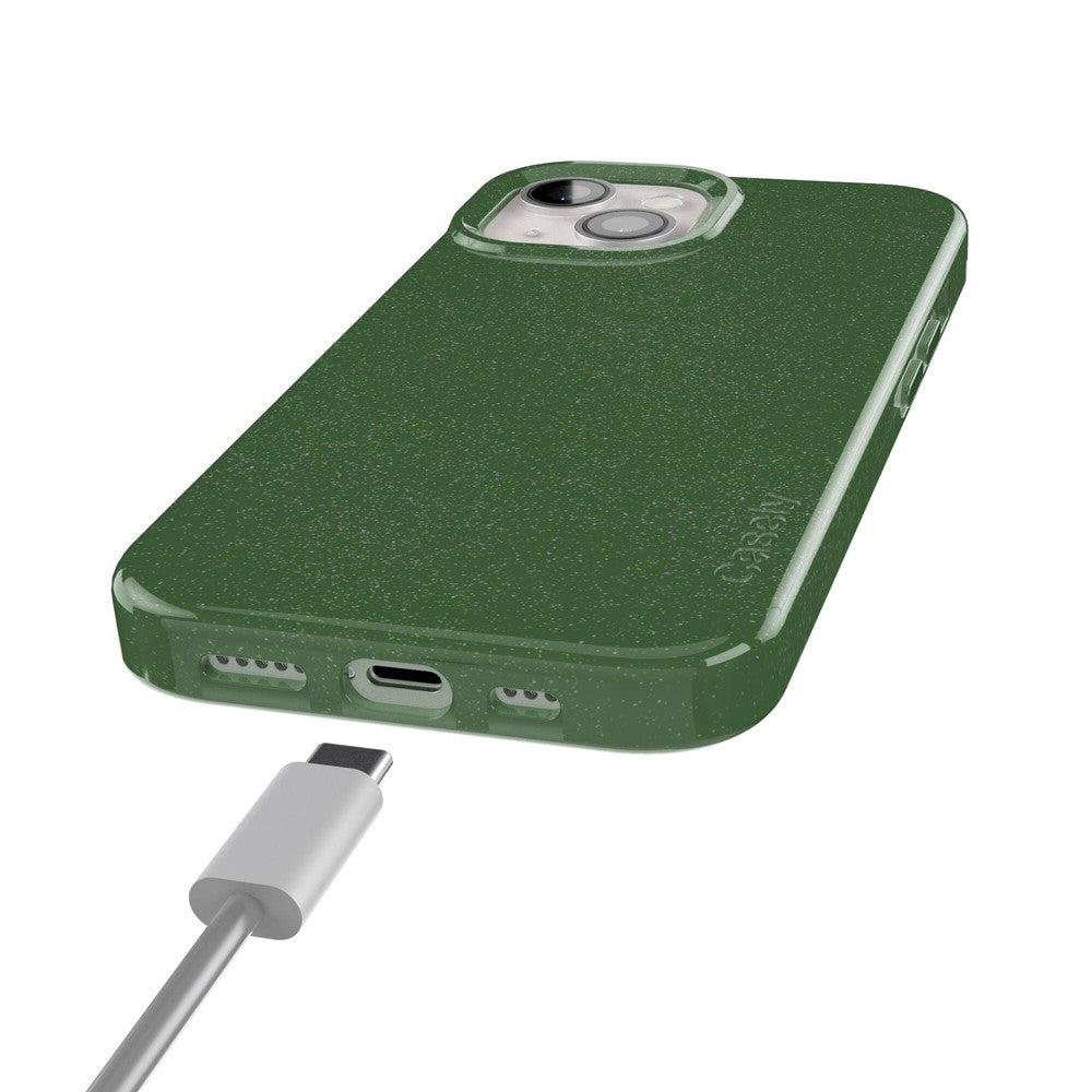 Mystic Moss | Green Enchanted Shimmer Case iPhone Case get.casely